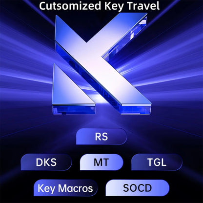 MCHOSE ACE 68 Magnetic Switch Gaming Keyboard Hall Effect Rapid Trigger Programmable RGB 8K Hz DKS/MT/TGL/RS/SOCD Keyboard