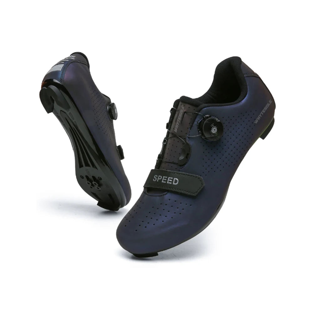 Whytesole men cycling sneaker MTB flat shoes cleat self-locking mountain bike shoes women road bicycle cycling shoe dirt