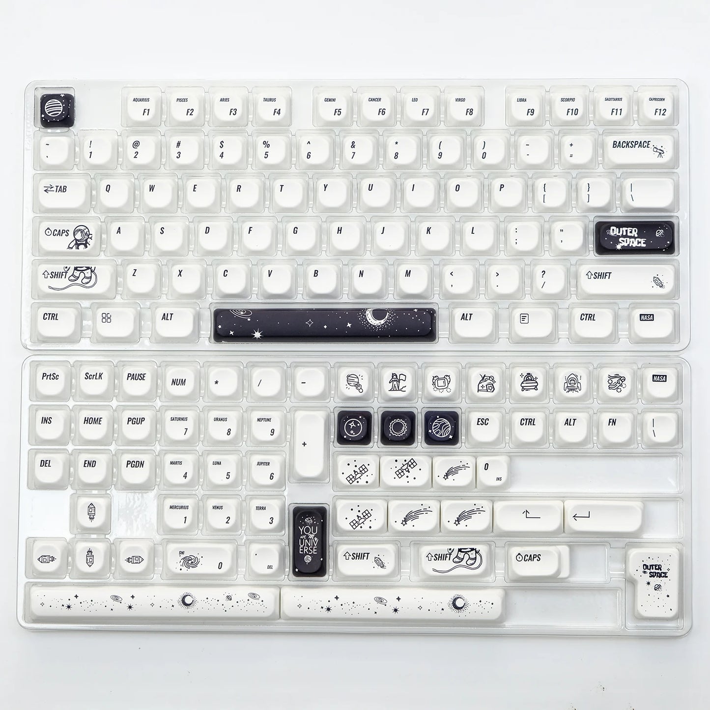 KBDiy KOA Profile Keycap GMK Style Retro 9009 Theme PBT Keycaps For Mechanical Keyboard Gaming KIT Korean 139 Keys ISO Key Cap