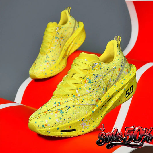 2026 Air Cushion Jogging Shoes Running Shoes Carbon Board Marathon Men Sports Breathable Lightweight Women's Nonskid Sneakers