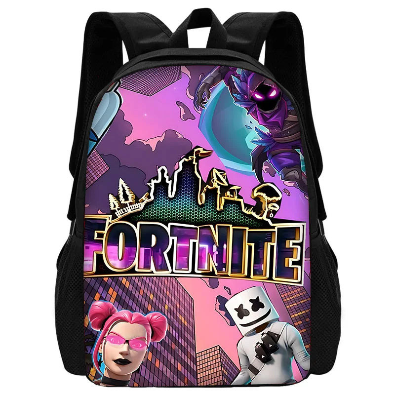Hot Game FortniteS Kids Backpacks Boys and Girls Student Birthday Gift Child School Bags Unisex Camping Durable Rucksack
