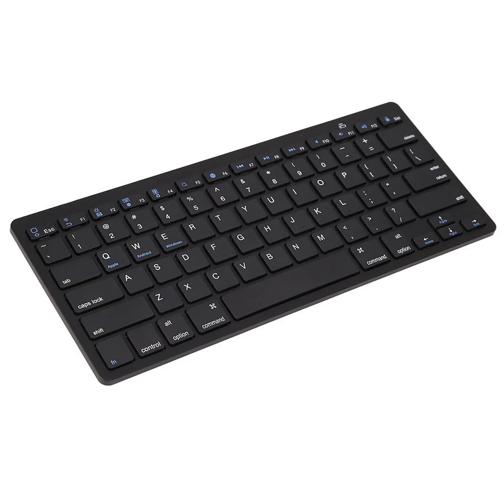 78 Keys Wireless Keyboard Bluetooth-compatible Russian/Korean/Hebrew/Spanish/Arabic for iPad Air Pro for Windows/Android Laptop
