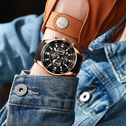 REWARD Men's Watches 81011M Sports Silicone Quartz Men's Watch Waterproof Calendar Chronograph Luminous Watches Men