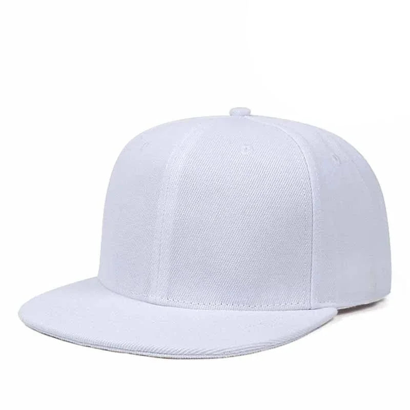 Adult Back Closed Baseball Cap for Small Head Lady Man Blank Hiphop Snapback Hat Fitted Flat Caps 57cm to 59cm