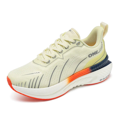 ONEMIX Nouvelles chaussures de course à amorti pour hommes, adaptées aux coureurs intensifs, à lacets, sportives, pour femmes, antidérapantes, d'extérieur, athlétiques, baskets pour hommes