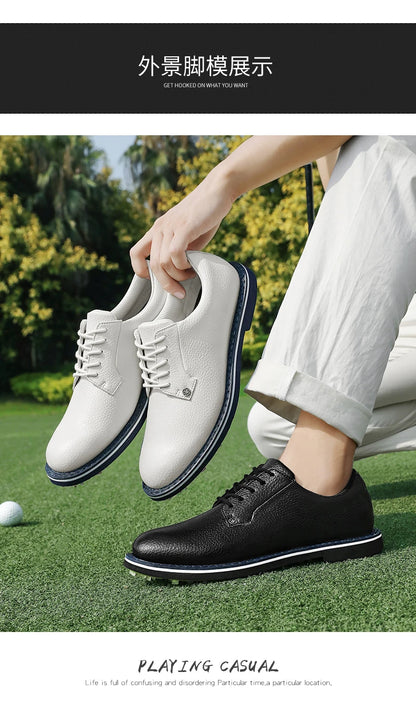 2026 Professional Golf Shoes Men’s Luxury Golf Footwear Comfortable Walking Sneakers