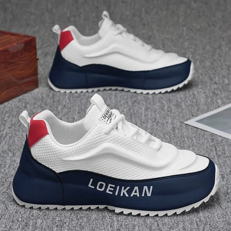 Men's Walking Running Shoes Men Casual Lightweight Tennis Shoes Sports Sneakers Breathable New Fashion Sneakers Plus Size 47