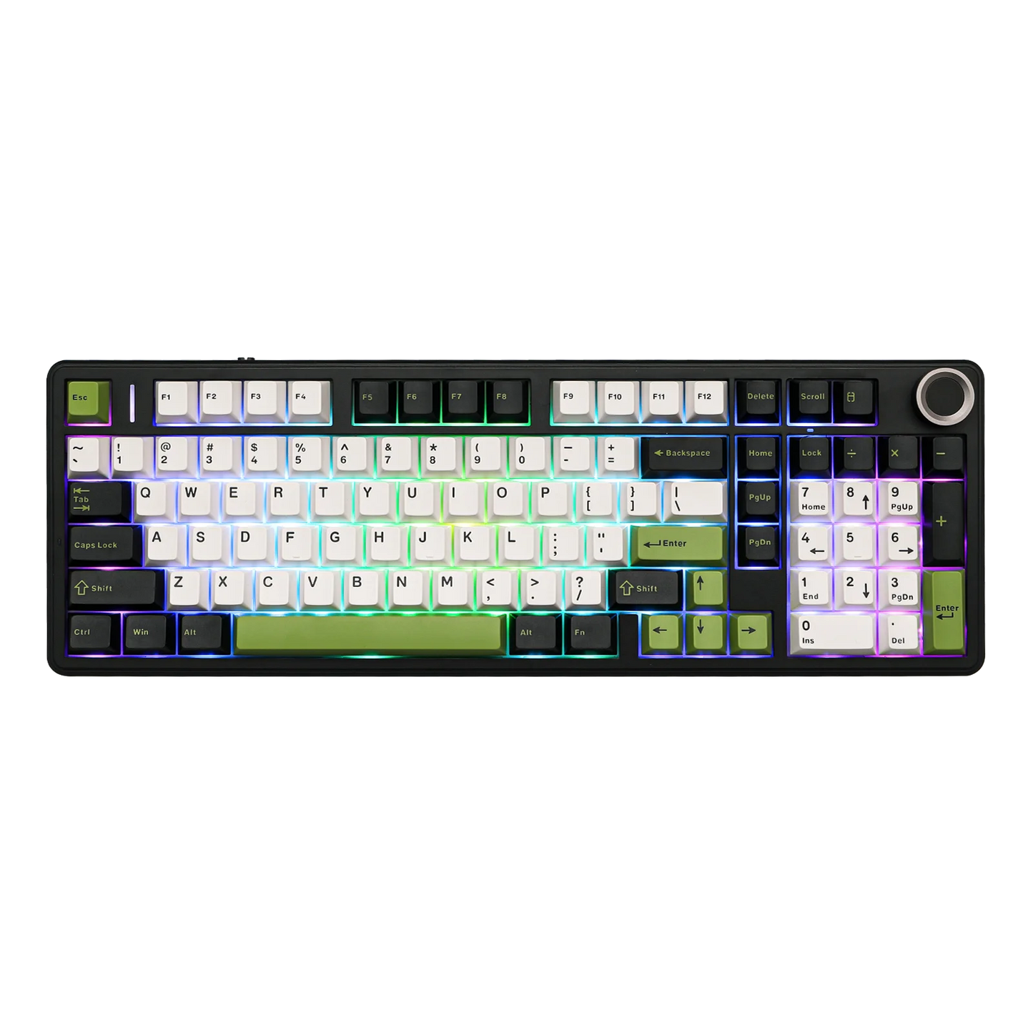 AULA F99 PRO 96% Layout Hot-Swappable Gasket-Mounted Wired/Bluetooth/2.4GHz Wireless Mechanical Keyboard for Mac/Win