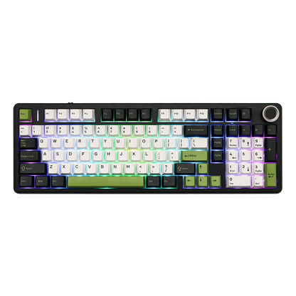 AULA F99 PRO 96% Layout Hot-Swappable Gasket-Mounted Wired/Bluetooth/2.4GHz Wireless Mechanical Keyboard for Mac/Win