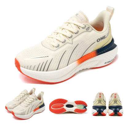 ONEMIX Nouvelles chaussures de course à amorti pour hommes, adaptées aux coureurs intensifs, à lacets, sportives, pour femmes, antidérapantes, d'extérieur, athlétiques, baskets pour hommes