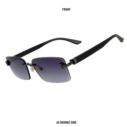 Square Sunglasses Women Luxe 2026 Rimless Sunglass Men Wooden Fashion Glasses Vintage Dropshipping Gafas De Sol Hombre Zonnebril