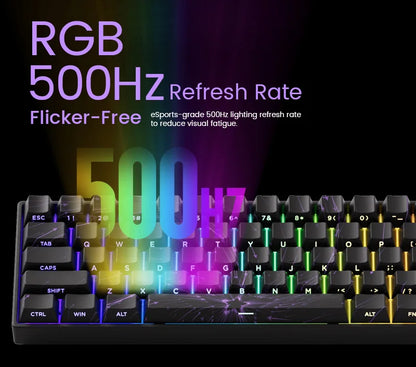 Akko MonsGeek FUN60 PRO&MAX HE Mechanical Keyboard Magnetic Switch 60% Gaming Keyboard Rapid Trigger 8K Custom Keyboard