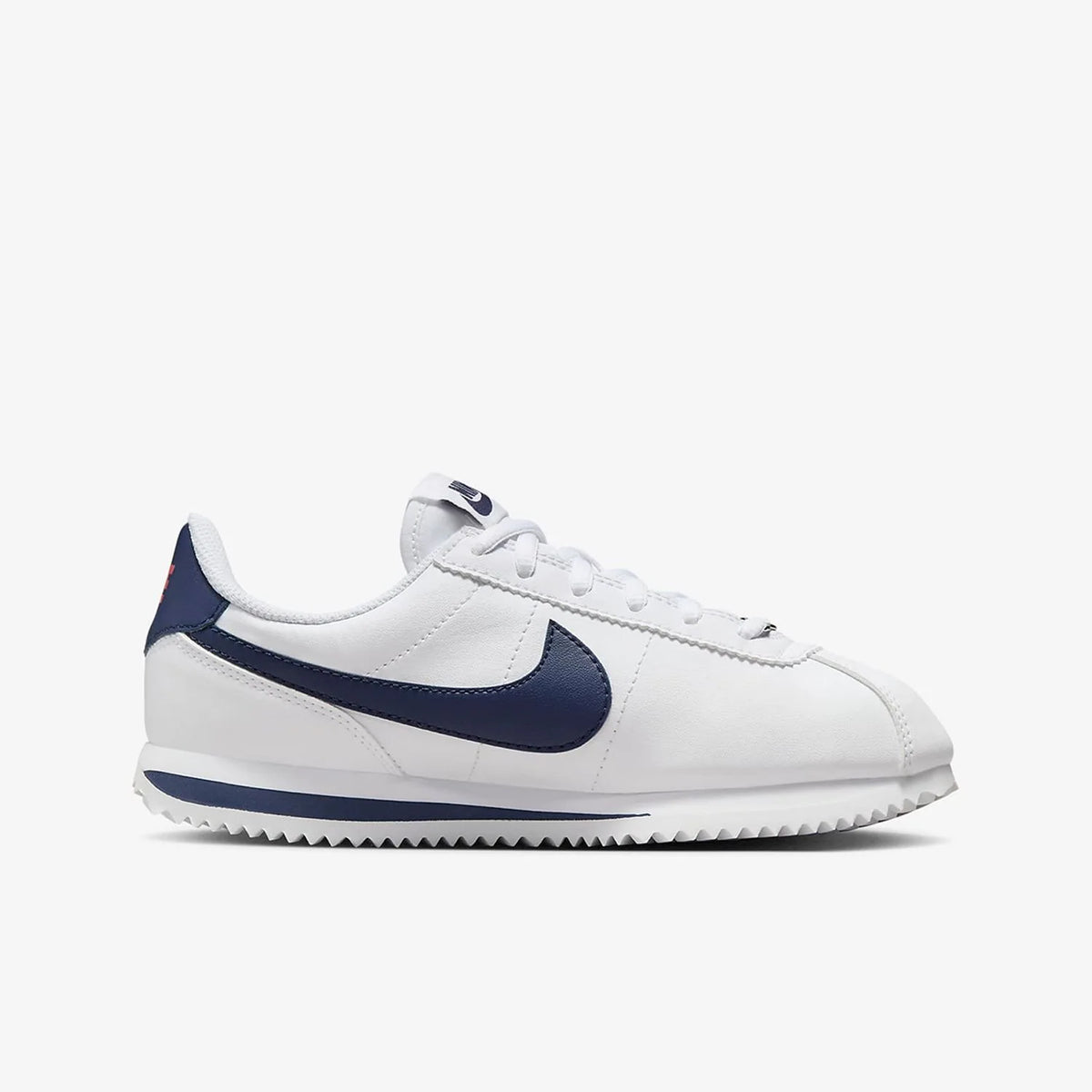 Nike Cortez Basic Sl – syntetická kůže, univerzální, módní, odolné, nízké, ležérní boty, bílé a modré, 904764-106