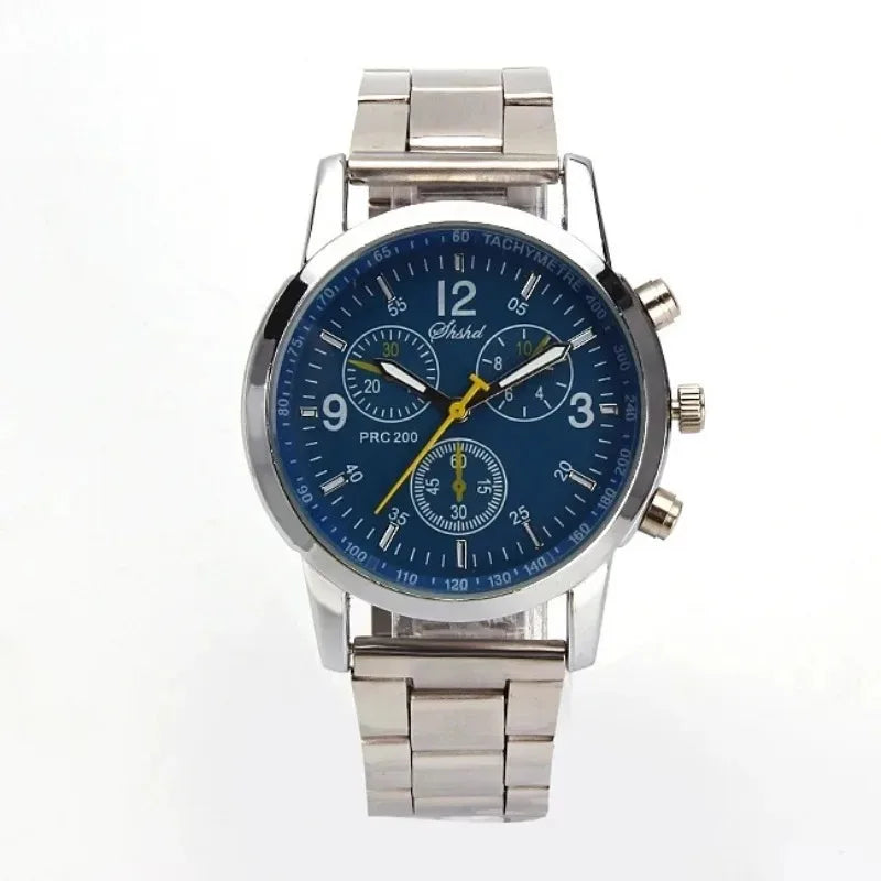 Watch Men Luxury Stainless Steel Sport Quartz Hour Wrist Analog Watch Casual Chic Watch Relogios Masculino Montre Homme Reloj