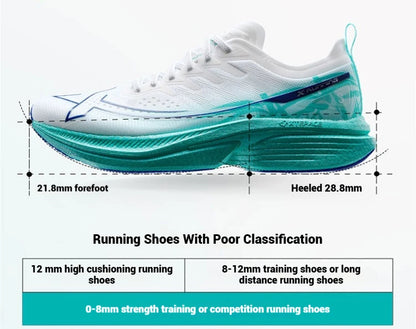 Xtep One Piece Model 3.0 Men Running Shoes 2025 Spring Comfortable Stability Cushion Rebound Racing Sneakers 875219110030