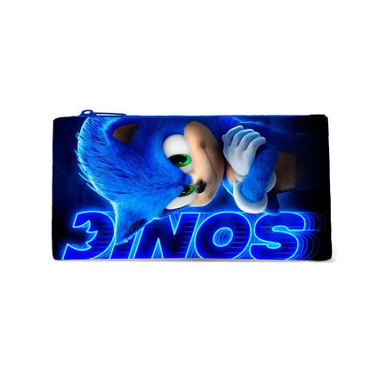 2025 New Arrival Sonic School Bag Lunch Bag Pencil Case Boys Girls Daily Use Book Cartoon Book Bags For Kids Christmas Gift