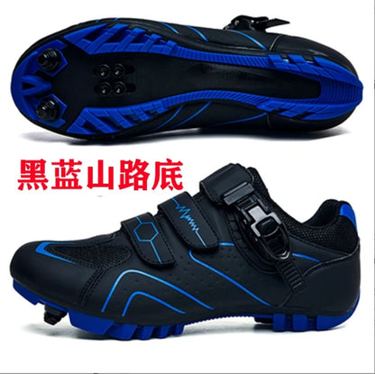 Chaussures de cyclisme unisexes à semelle rigide – Chaussures à crampons pour vélo de route 4 saisons, VTT et sports de plein air