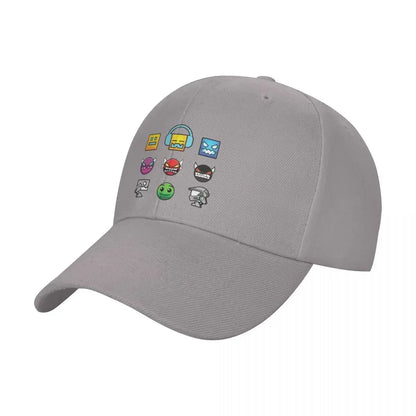 2026 Geometry Dash Baseball Cap Unique hats tactical cap Golf Cap Ladies Men's