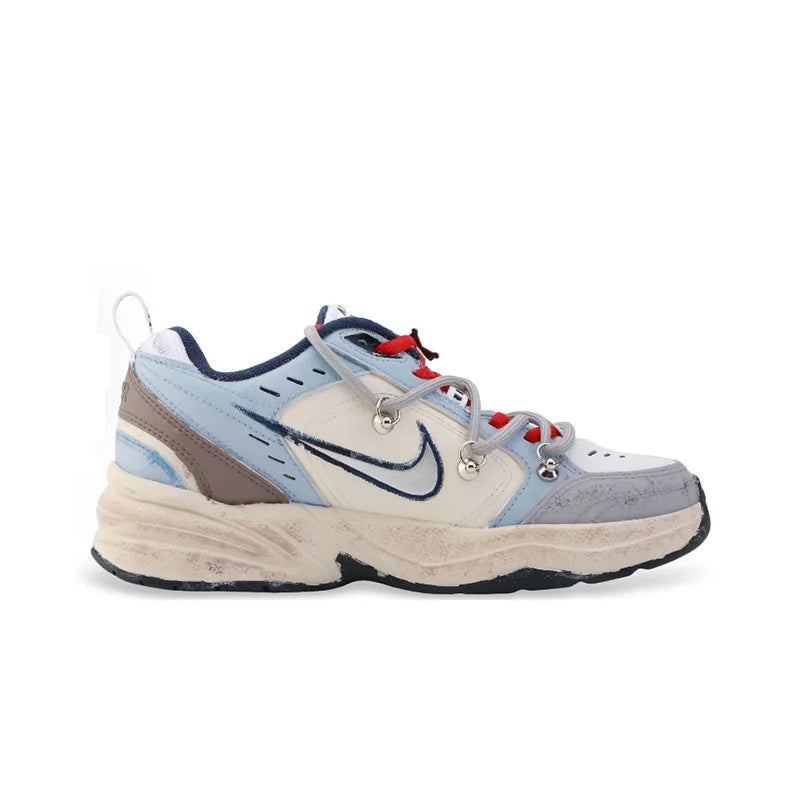 Personalizované tenisky Nike Air Monarch 4 Drippy Officer Bunny American Retro – nádherné ručně malované nízké unisexové běžecké boty