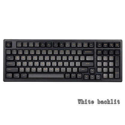 HEXGEARS M2 Mechanical Keyboard 87key Hot Swap PBT Gasket Structure White Backlit Macro Defined Gaming Mechanical Keyboard