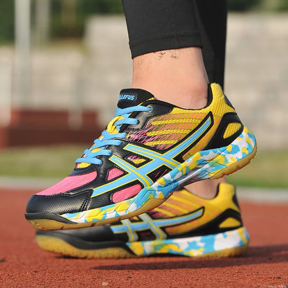 2022 New Women Sneakers Men Badminton Shoes Light Black Breathable Female Outdoor Sports Training Women Athletics Sports Green