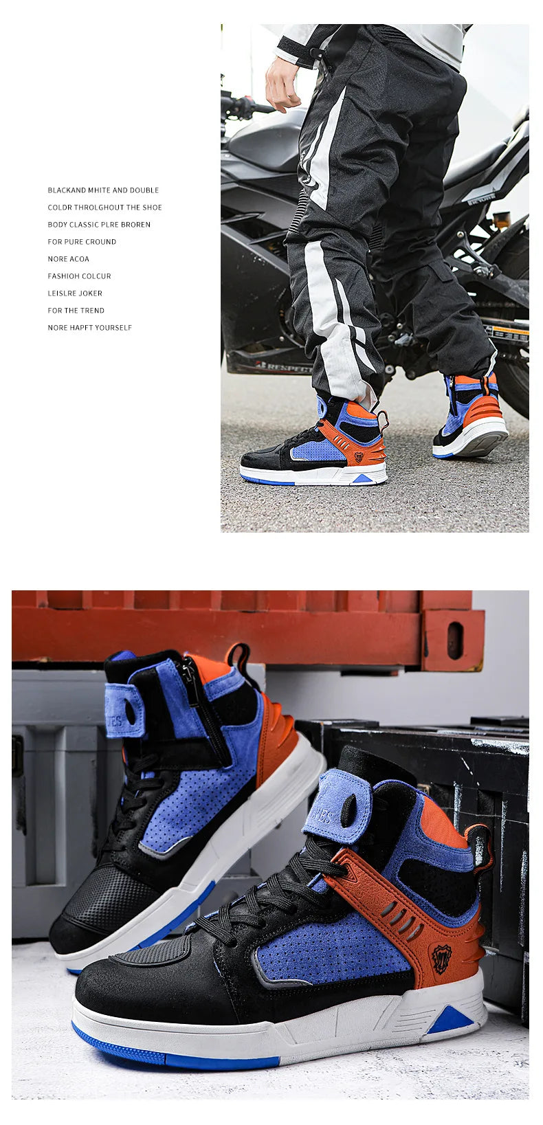 Motorcycle Boots 2026 New Men and Women Motorbike Riding Shoes Breathable Biker Boots Motorboats Motorcycle Shoes Boots