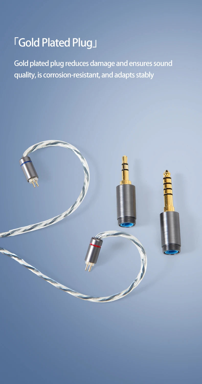 Sound Rhyme SR10 In-Ear HiFi Earphones 2DD+4BA+4PB High Quality Hifi Coil Iron 0.78mm 2Pin 2.5+3.5+4.4mm Plug Music Earphone