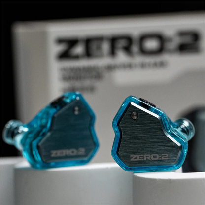 7Hz x Crinacle Zero:2 Wired IEM Earbuds with 10mm Dynamic Driver, HiFi In-Ear Monitor Earphones, Gaming & Music Earbuds with Detachable Cable