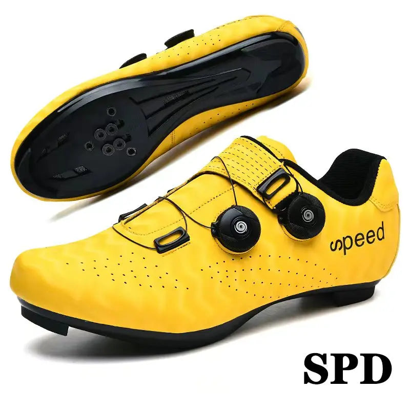 New cycling shoes road cycling men's racing competition self-locking speed cycling sports shoes women's Spd Cleats cycling shoes