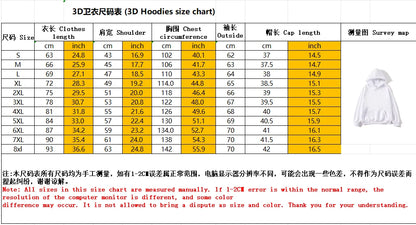 Men'S 3D White Wolf Print Hoodie, Casual Long Sleeve Pullover with Drawstring Pocket, 100% Polyester Slight Stretch Men Clothing