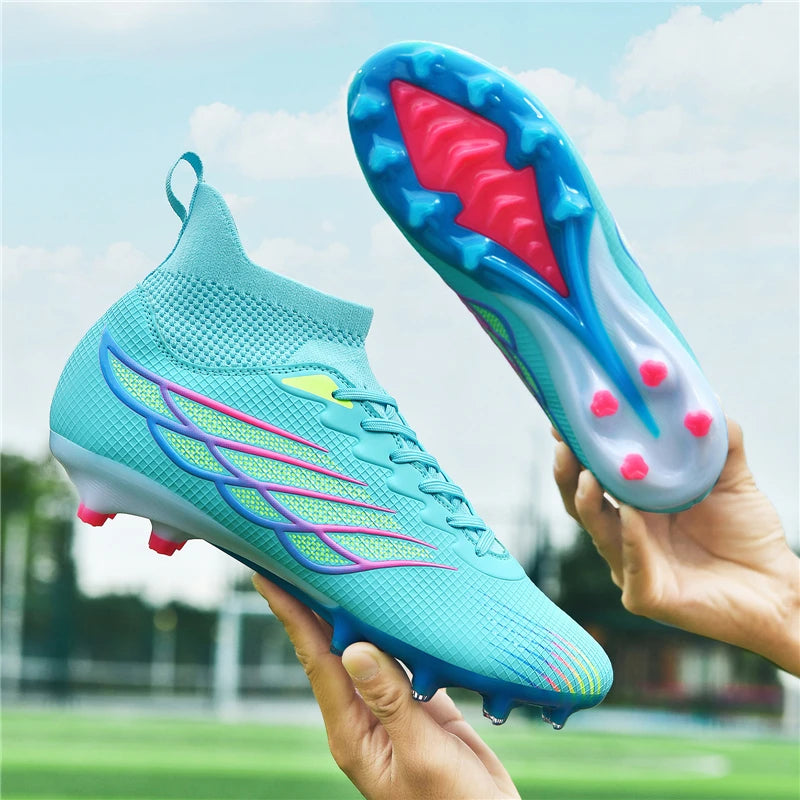 2026 New Superfly FG Football Boots Outdoor Soccer Cleat Black Shoes Soft Sport Professional Shoes Breathable Comfortable Boots