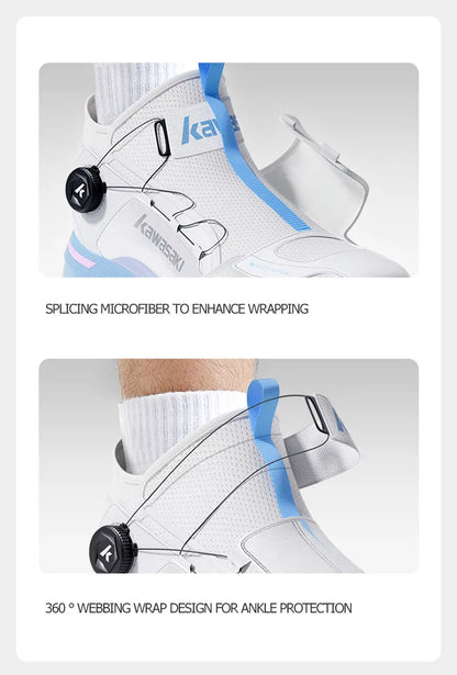 Kawasaki King Series 2.0 Professional Badminton Shoes For Men Women Anti-Twist Sports Original Men's Tennis Shoes Sneakers A3311