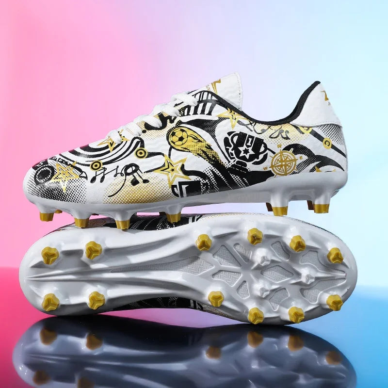 Nouvelles chaussures de football pour hommes et garçons, chaussures de football originales TF/AG, chaussures de football professionnelles pour terrain intérieur, crampons de football, baskets antidérapantes.