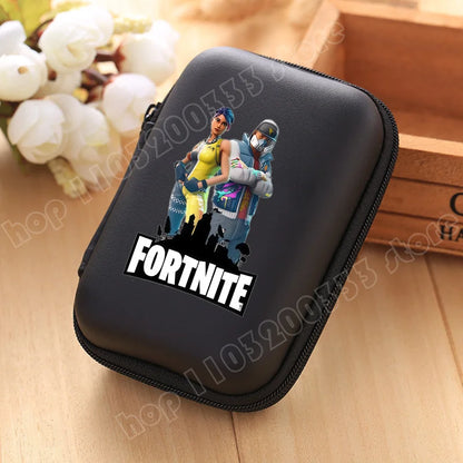 New Fortnite Storage Bag Multi Function Data Cable Charger Organizer Travel Earphone Protective Pouch Childrens Birthday Gift