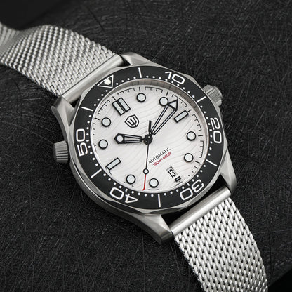Watchdives WD007 V4 Titanium NTTD Dive Watch PT5000 Automatic Movement Sapphire Super Luminous Domed Crystal 42mm Men Watches