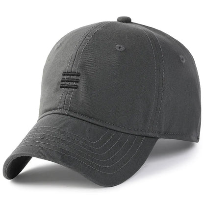 Casquette de baseball pour homme et femme, taille XXL, 100 % coton, grande casquette de baseball pour têtes larges 56-63 cm (23,5"-25,5"), casquette « dad cap » unie et ajustable