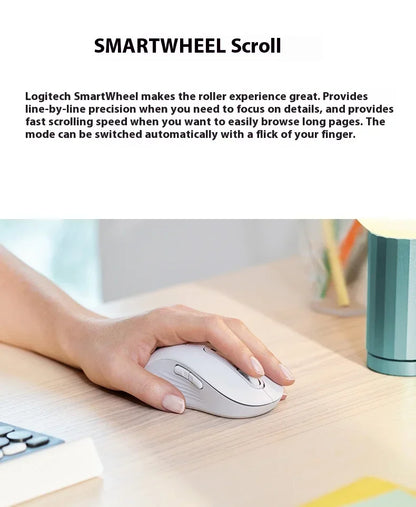 Logitech M750 Mouse 2.4Ghz USB Receiver Wireless Mice 2000DP Office Smart Mouse Portable Mouse For PC Laptop