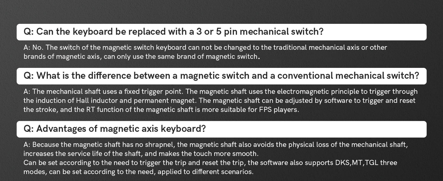 Womier M68 HE Rapid Trigger Keyboard Hall Effect Gamer Keyboard Wired RGB Custom Mechanical Keyboard with Magnetic Switch for PC