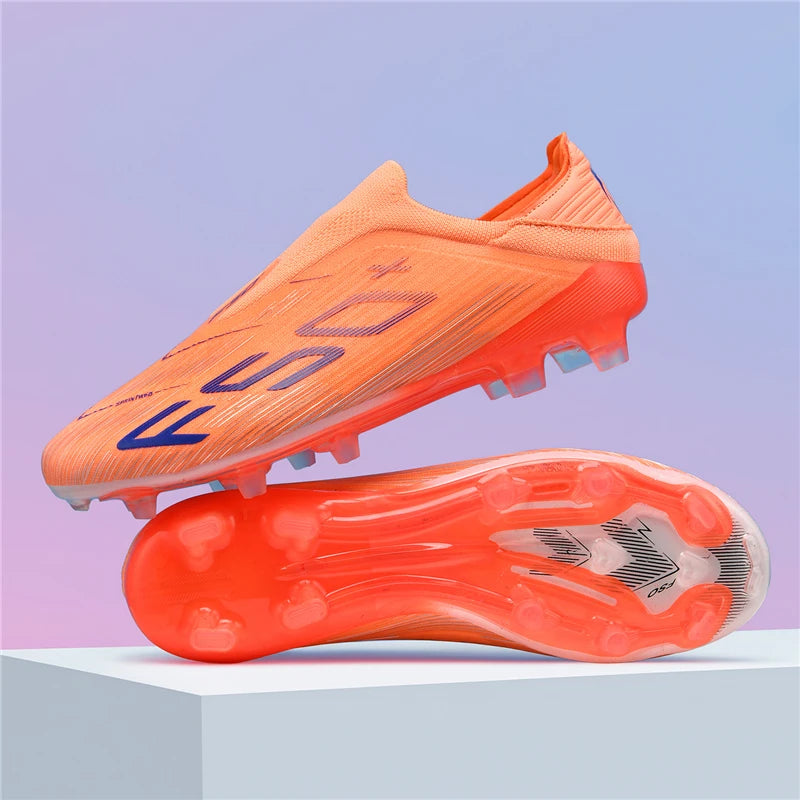 New Men Soccer Shoes Grass Cleats Futsal Comfortable Turf Football Boots Sports Ultralight Fg Non Slip Indoor Adult Non-Slip