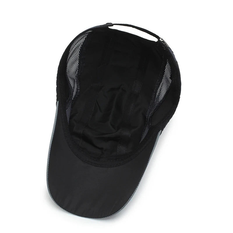 New Summer Hat Quick-Drying Cap Fashion Spring Baseball Cap Outdoor Sports Cap Breathable Mesh Hat Visor Hat