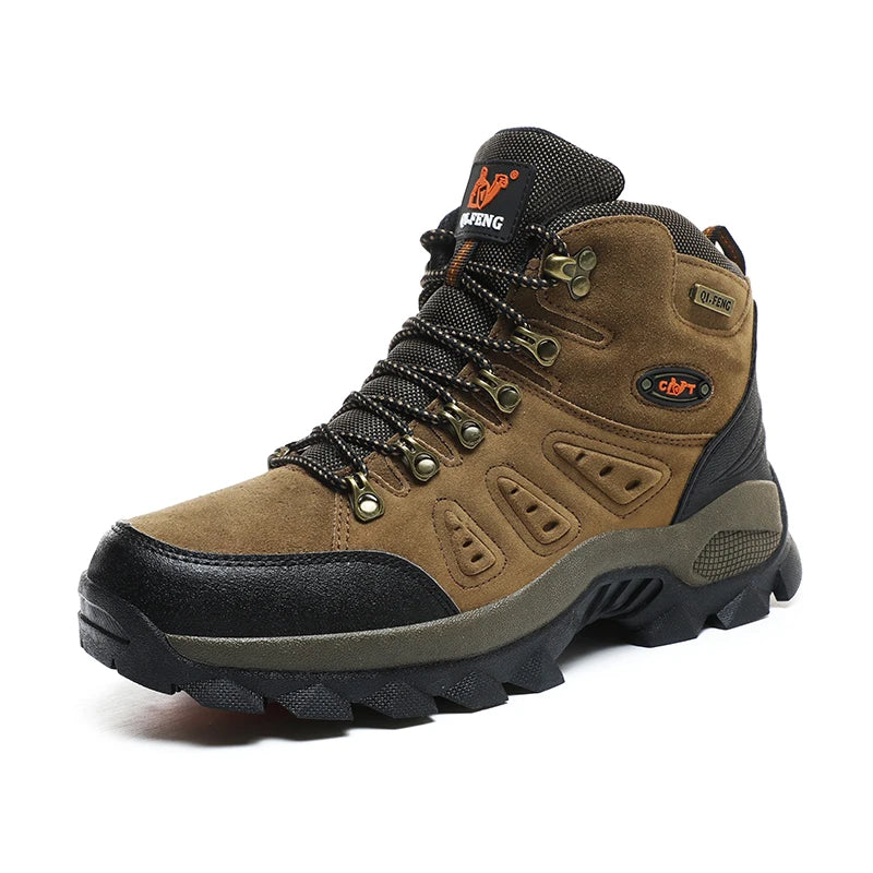 36-48 automne hiver hommes femmes bottines en cuir chaussures tactiques nouveau Plus anti-dérapant classique marche chaussures été randonnée