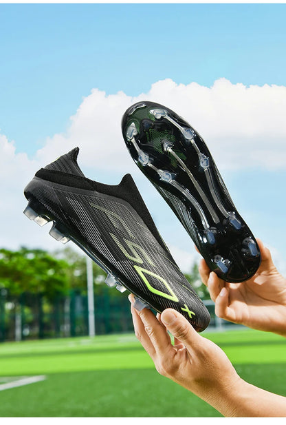 New Men Soccer Shoes Grass Cleats Futsal Comfortable Turf Football Boots Sports Ultralight Fg Non Slip Indoor Adult Non-Slip