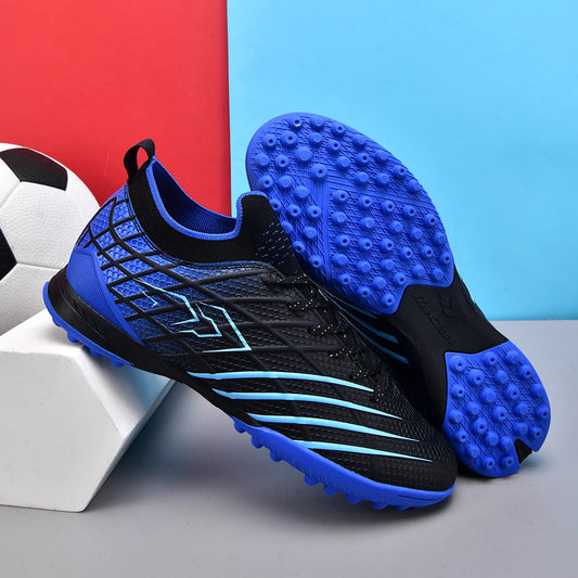 Nouvelles chaussures de football pour hommes, crampons de futsal, chaussures de football, confortables, ultra-légères, pour terrain synthétique et naturel, sportives, antidérapantes, pour adultes, professionnelles.