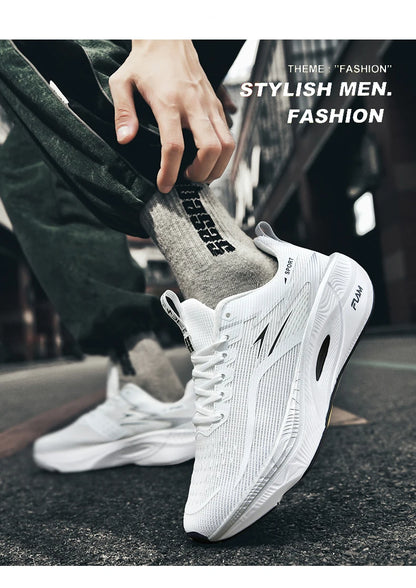 NEW Men Sports Running Shoes Off Marathon Breathable Light Comfortable Athletic Sneakers Jogging Basketball Tenis Air Cushion