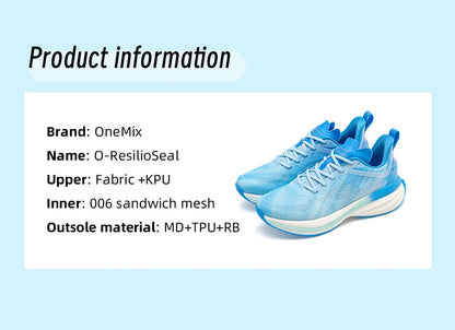 ONEMIX 2025 Scarpe sportive cinesi nuove ammortizzanti da uomo, scarpe da running antiscivolo, traspiranti e leggere per outdoor, sneaker da donna