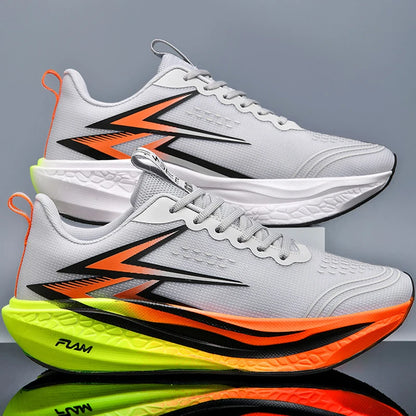 Men's Running Shoes Specialty Marathon Sports Shoes Breathable Lightweight Carbon Plate Women's Trend Athletic Sneakers Women
