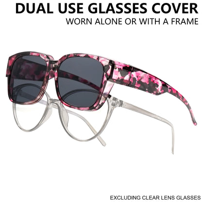 Oversized Square Fashionable Unisex Sunglasses for Casual Wear, Perfect for Photoshoots, Ideal Gift