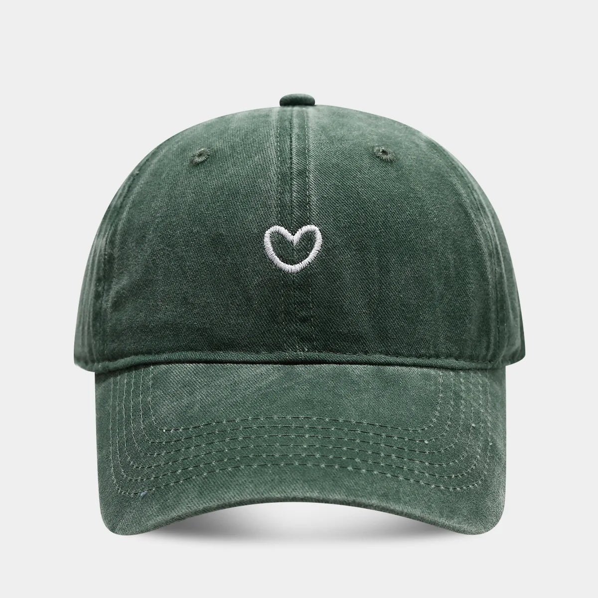 Spring New Pigeon Embroidery, Water Wash, Sun Protection Sun Hat for Men and Women Outdoor Sports, Fishing, Sun Protection Baseb