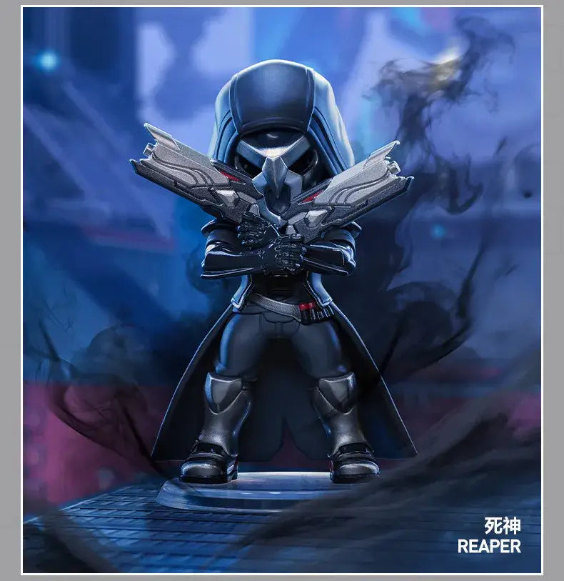 POP MART Seria Overwatch „Play of The Game” – Cutie surpriză originală cu conținut aleatoriu – Figurine drăguțe de anime, ornamente și figurine de acțiune