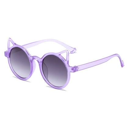 2023 New Cat's ears cat-ear shaped  Children's Sunglasses Fashion Personality Sunglasses UV Protection Cute Baby